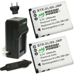 Wasabi Power Battery (2-PACK) And Charger For Sanyo DB-L80, DB-L80AU. Fixed Price $14.99.