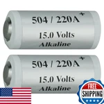 Banshee 504A Alkaline 15V Battery Neda LR154 10F15-2 Pack. Fixed Price $52.51.