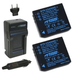 Wasabi Power Battery (2-PACK) And Charger For Panasonic CGA-S005, DMW-BCC12. Fixed Price $12.99.