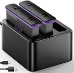 2PCS 2500MAH Battery & Type-c Fast Charge Hub For INSTA360 X4 Action Camera New. Fixed Price $36.99.