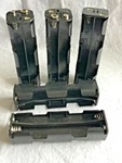 5 Battery Cell Holders For 8 Aa Batteries With 9 Volt Snap Terminal. Fixed Price $9.99.