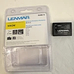 Lenmar Replacement For Nikon Lithium Ion Battery Pack EN-EL12 3.7V 1050MAH 3.9WH. Fixed Price $13.97.
