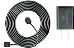 Wasserstein Black Charging Cable With Power Adapter For Arlo Pro 3/4 And Ultra 2. Fixed Price $29.99.