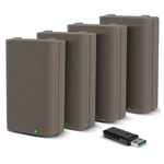 Stealth Cam Fieldmax Lithium Battery Cartridge 4-PACK With Card Reader Bundle. Fixed Price $209.99.