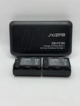 Jyjzpb DB-FZ100 Dual Battery Charger & Power Bank Case + 2 NP-FZ100 Batteries. Fixed Price $39.99.