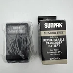 Nib Sunpak RB-70U 2000MAH Memory-free Rechargeable Camcorder Battery Sony, Jvc... Fixed Price $30.36.