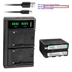 Kastar NP-F970PRO Battery LTD2 Charger For Sony NP-F750 NP-F770 NP-F780 NP-F930. Fixed Price $88.99.