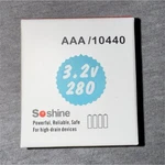 Soshine LIFEPO4 Aaa 10440 Rechargeable Battery 3.2V 280MAH High Drain Batteries. Fixed Price $20.00.