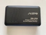 Jyjzpb DB-LPE6 Charger & Power Bank + 2 Batteries Sd Card Battery Storage Good. Fixed Price $20.99.