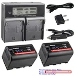Kastar Battery Lcd Dual Fast Charger For Sony BP-U30 BPU60 BP-U90 & PXW-FX6. Fixed Price $29.99.