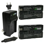 Wasabi Power Battery (2-PACK) & Charger For Sony NP-F330, F530, F550, F570. Fixed Price $35.99.