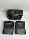 Swx Hypercore Neo Mini 98WH Li-on Batts (gold Mount) X2 With Dual Charger. Fixed Price $450.00.