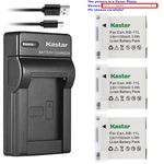 Kastar Battery Slim Charger For Canon NB-11LH Elph 130 Is 135. Fixed Price $15.59.
