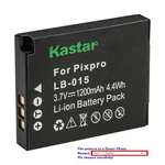 Kastar Battery Replacement For Kokad LB-015 And Pixpro WPZ2 Digital Camera. Fixed Price $13.99.
