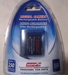 New Digipower BP-PN07 Rechargeable Battery....replaces Panasonic CGR-S007A. Fixed Price $16.99.