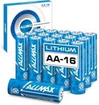 Allmax Aa Maximum Power Lithium Batteries (16 Count) Longest Lasting, Leakp.... Fixed Price $33.29.