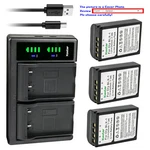 Kastar Battery LTD2 Usb Charger For Olympus Om System BLX-1 BLX1 BCX-1 BCX1. Fixed Price $12.99.