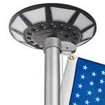 Solar Powered Flag Pole Light 266 Leds 4200 Lumens 12000MAH 15-25 Ft 0.55". Fixed Price $131.36.