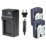 2 X LP-E6NH Battery + Charger For Canon Eos 60D 70D 80D 6D 7D Mark Ii R5 R6. Fixed Price $49.90.