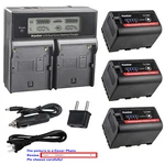 Kastar Lcd Dual Fast Charger Battery For Sony BP-U30 BC-U1 BC-U2 & Xdcam Ex. Fixed Price $29.99.