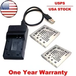 Li-ion Battery Pack / Usb Charger For Lenmar DLF40 Digital Camera Brand New. Fixed Price $16.98.