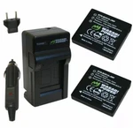 Wasabi Power Battery (2-PACK) And Charger For Panasonic CGA-S008, DMW-BCE10,. Fixed Price $7.00.
