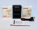 Batmax Professional BATTERY(2-PACK) LP-E5 With Dual Charger. Fixed Price $25.32.