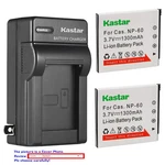 Kastar Battery Wall Charger For Casio CNP-60 CNP60 & BC-60L. Fixed Price $6.99.
