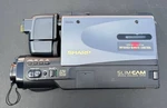 Vintage Sharp VL-L62U Slimcam Camcorder 12X Zoom W/ Charger Battery Case. Fixed Price $40.00.