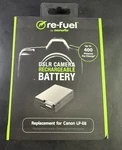 Digipower RF-LPE8 Rechargeable Lithium-ion Replacement Battery For Canon VF6. Fixed Price $20.00.