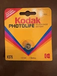 Vintage 1990S Kodak Photolife KS76 New Sealed Mint Yellow Card SR44 357. Fixed Price $15.00.