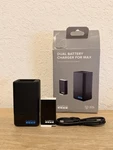 Official Gopro Max Dual Battery Charger + & Cable. Fixed Price $39.99.