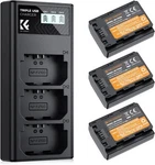 K&f Concept NP-FZ100 Battery Upgraded Lcd Charger For Sony A7III A6700 A7IV A9. Fixed Price $69.99.