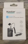 Kastar CH-E17 Charger For Camera & Camcorder Battery. Fixed Price $17.99.