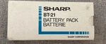 Sharp Genuine BT-21 Rechargable Battery Pack Made Japan. Fixed Price $17.00.