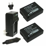 Wasabi Power Battery (2-PACK) And Charger For Panasonic DMW-BLD10, DMW-BLD10E,++. Fixed Price $24.99.