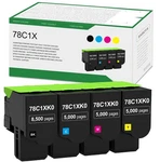 High Yield 78C1X Toner Cartridge For Lexmark CS421 CS521 CX421 CX522 CX622. Fixed Price $187.04.
