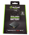 Digipower RF-CN6L Rechargeable Lithium-ion Battery Replacement For Canon NB-6L. Fixed Price $10.49.