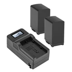 Extreme 2X BP-828 Batteries, Bundle W/green Smart Charger Kit. Fixed Price $76.81.