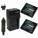 Wasabi Power Battery (2-PACK) And Charger For Leica BP-DC6. Fixed Price $16.99.