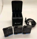 Artman Battery Charger & 3 - 1500 Mah Batteries For Gopro Hero 8, 7, 6. Fixed Price $22.95.
