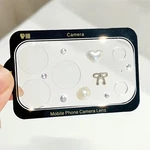 Adorable Bow-shaped Pearl Camera Lens Protector Glass Cover Iphone 17 Max. Fixed Price $5.80.
