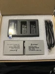 2-PACK LP-E8 Battery + Dual Lcd Charger Compatible With Canon Eos 550.... Fixed Price $22.00.