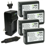 Wasabi Power Battery (4-PACK) And Charger For Sony NP-FW50. Fixed Price $45.99.