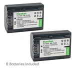 Kastar 2 Li-ion Rechargeable Battery Pack For Sony Handycam NP-FV50 Series. Fixed Price $15.99.