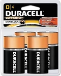 Duracell MN1300R4Z Coppertop Alkaline Batteries, D, 4/PK. Fixed Price $18.31.
