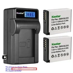 Kastar Battery Lcd Wall Charger For DMW-BLG10PP BLE9E Panasonic Lumix DMC-GX80. Fixed Price $7.99.
