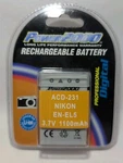 POWER2000 EN-EL5 Replacement Li-ion Battery 3.7V #ACD-231. Fixed Price $14.99.
