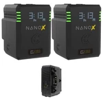 Core Swx Nanox G150 Li-ion Battery W/ GPM-X2A Dual Charger Bundle. Fixed Price $799.00.
