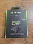 Lot Of 3 Replacement Battery For Canon NB-6LH Digital Camera Re-fuel. Fixed Price $15.27.